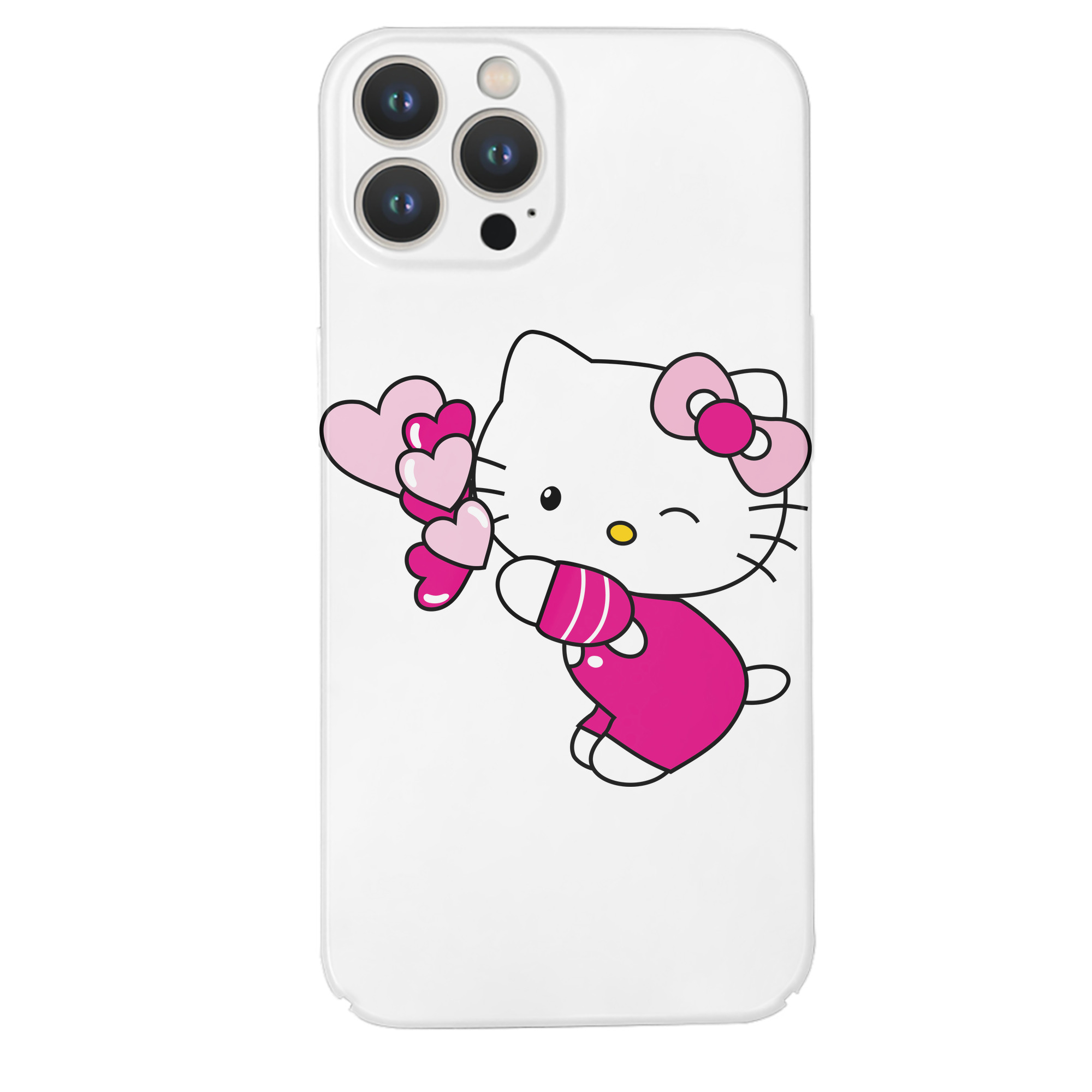 （画像用） Hello Kitty ハローキティ 【iPhone 14シリーズ対応】ハードケース